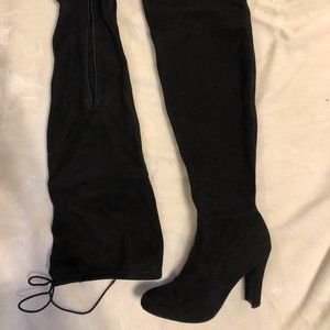 A New Day Black OTK Boots